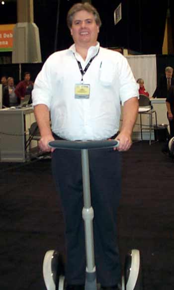 Dan Hanson on Segway